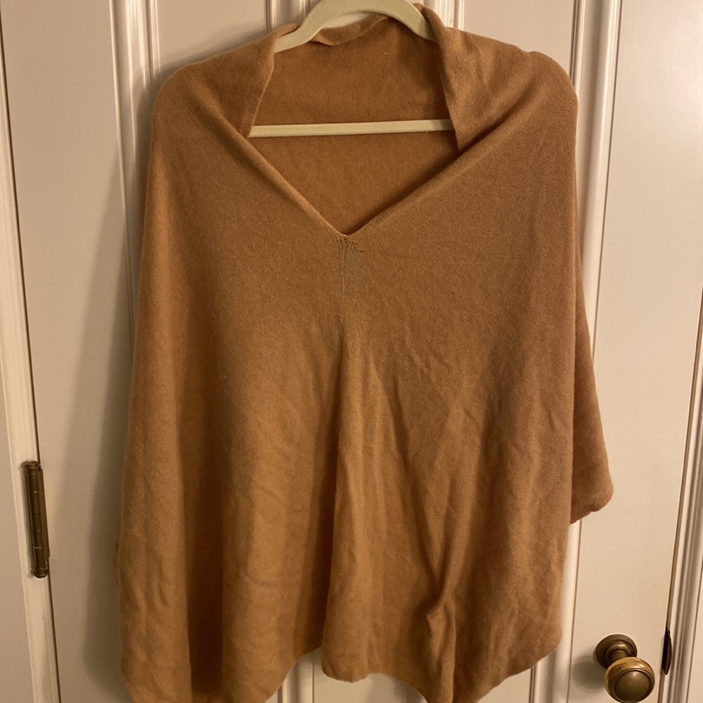 Brown cashmere shawl